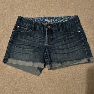 Express Denim Shorts